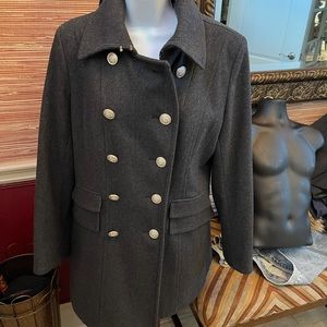 Ladies Military Style wool coat